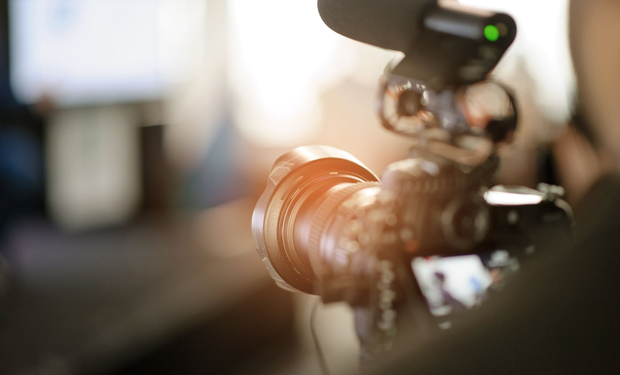 Photographer Holding Camera