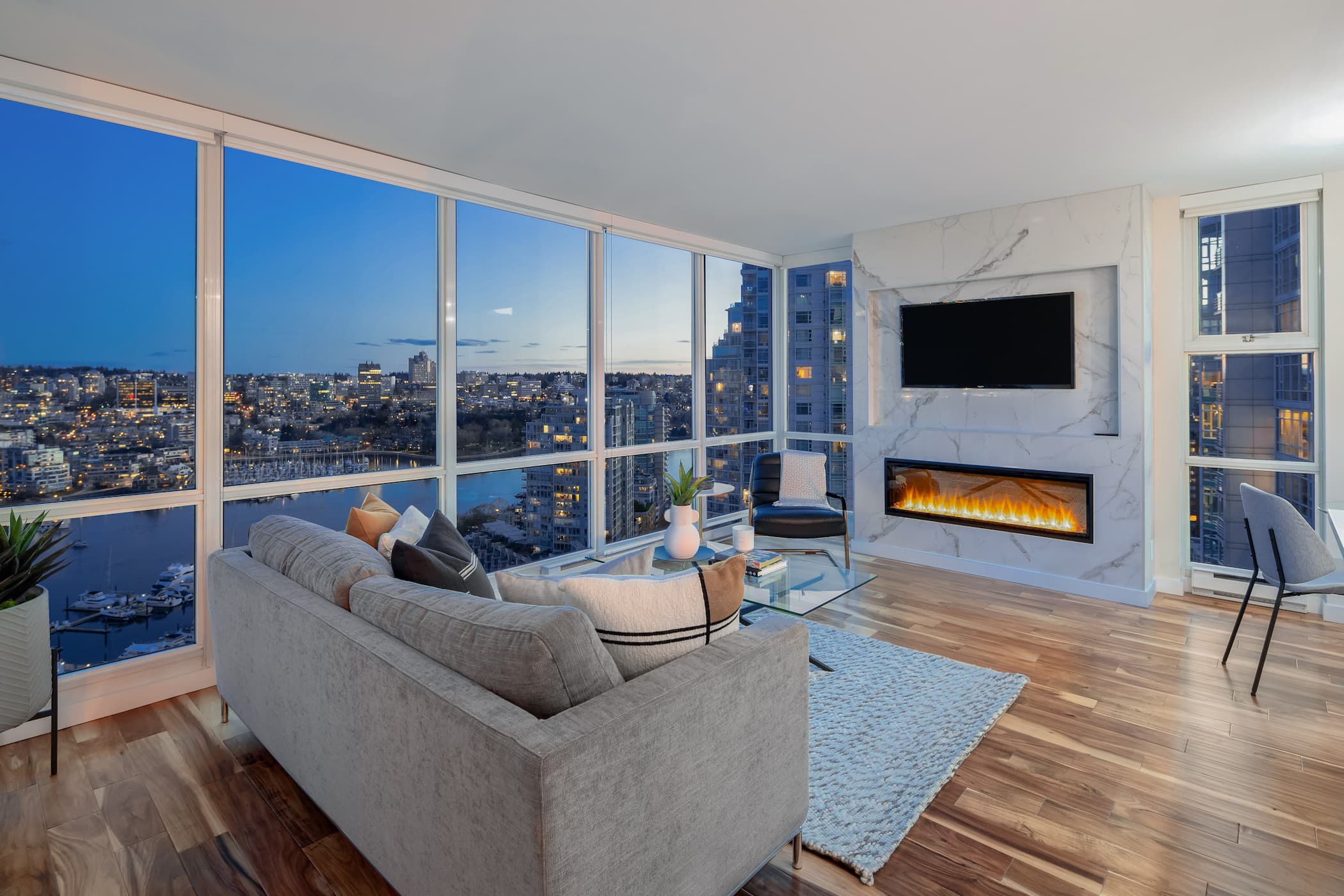 Living room photography